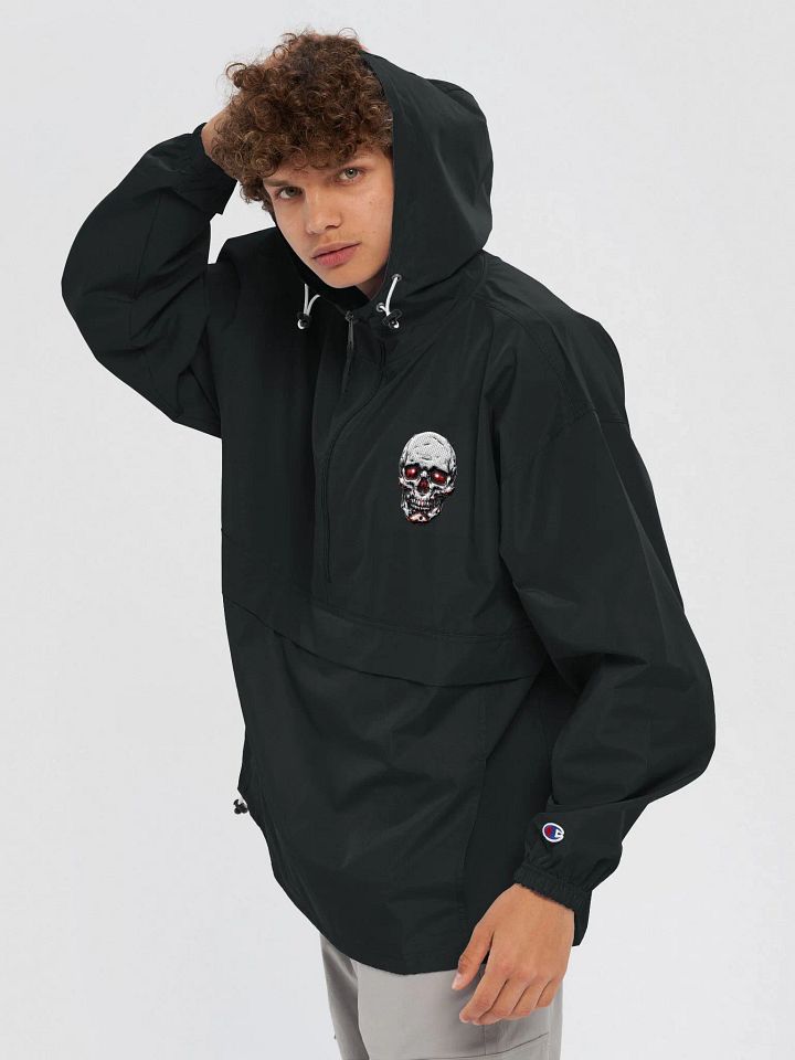 Menacing Skull Splatter Packable Jacket product image (5)