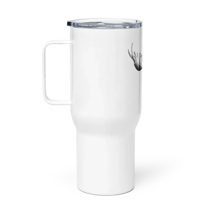 Moose Drawing Travel Cup product image (1)