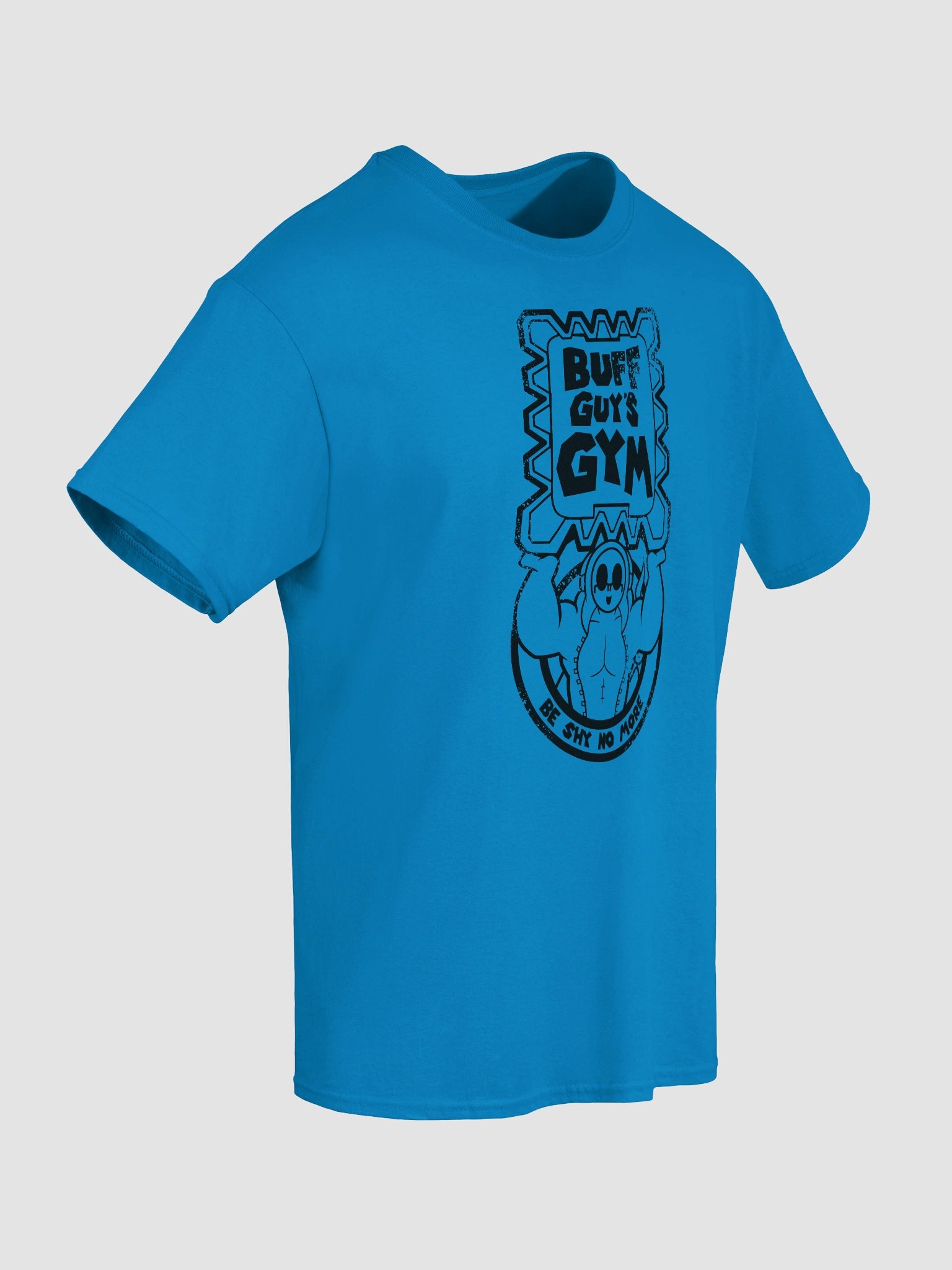 Buff Guy's Gym - Shirt - Worn-out (Dark Version) product image (8)