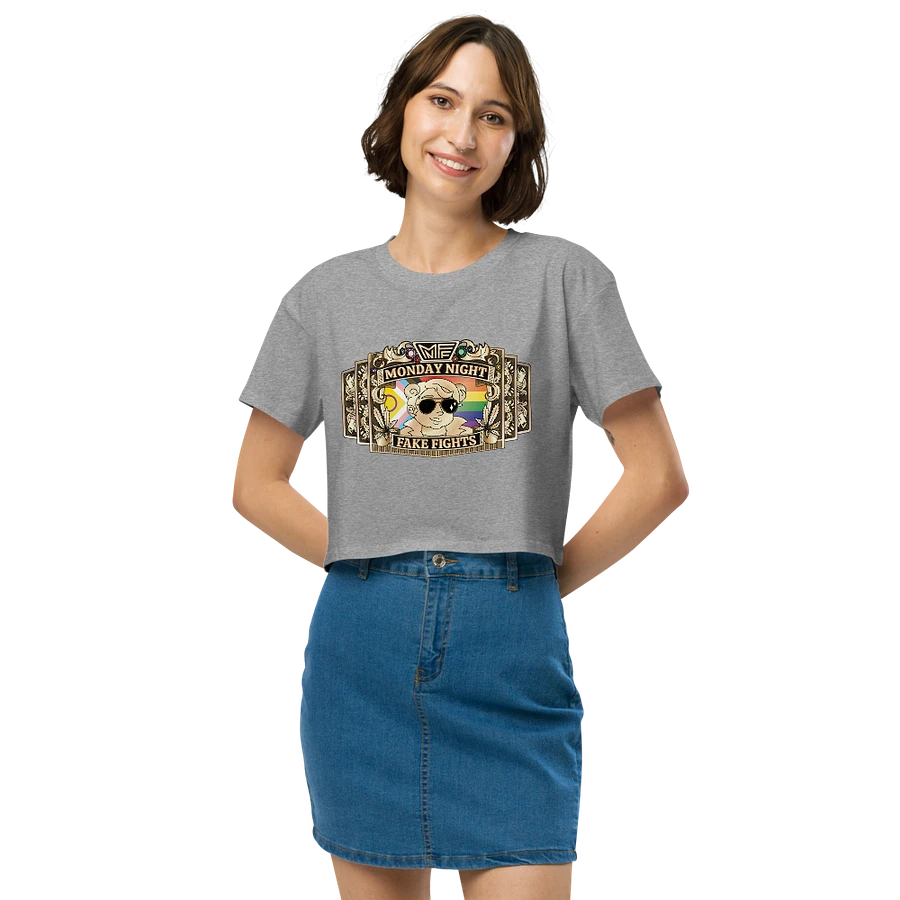 MNFF CHamp Belt Full Color Crop Top T-shirt product image (74)