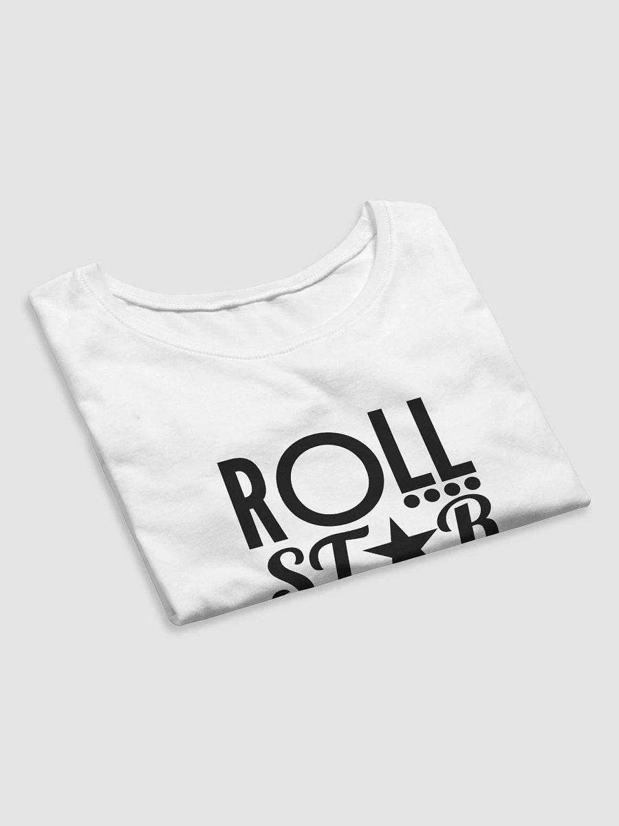 OG ROLLSTAR BLACK LOGO CROP TOP product image (4)