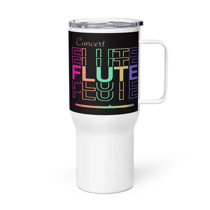 Symmetrical Flute Graphic Travel Mug - C Flute product image (1)