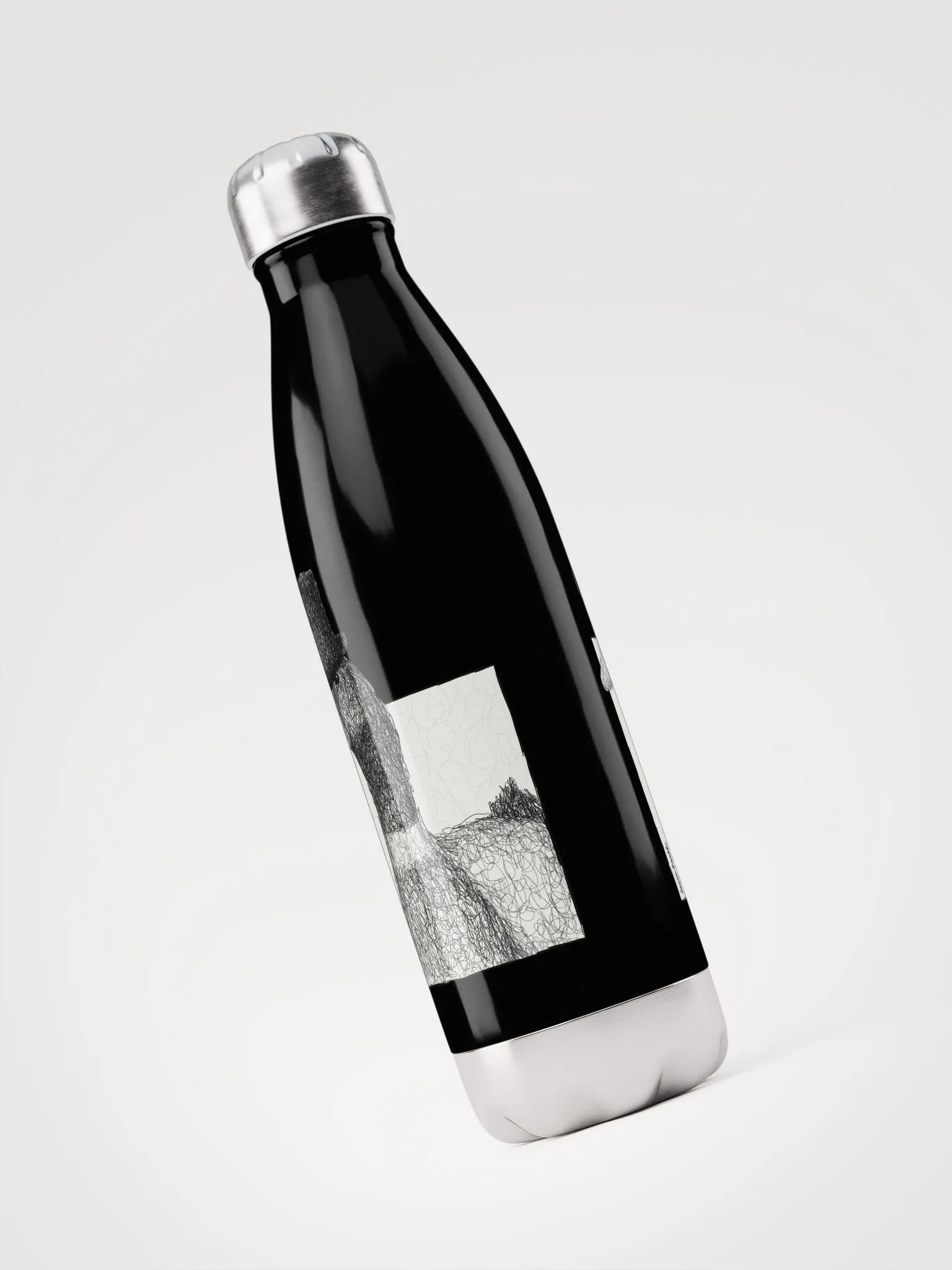 Feathered Gentleman Stainless Steel Water Bottle product image (4)