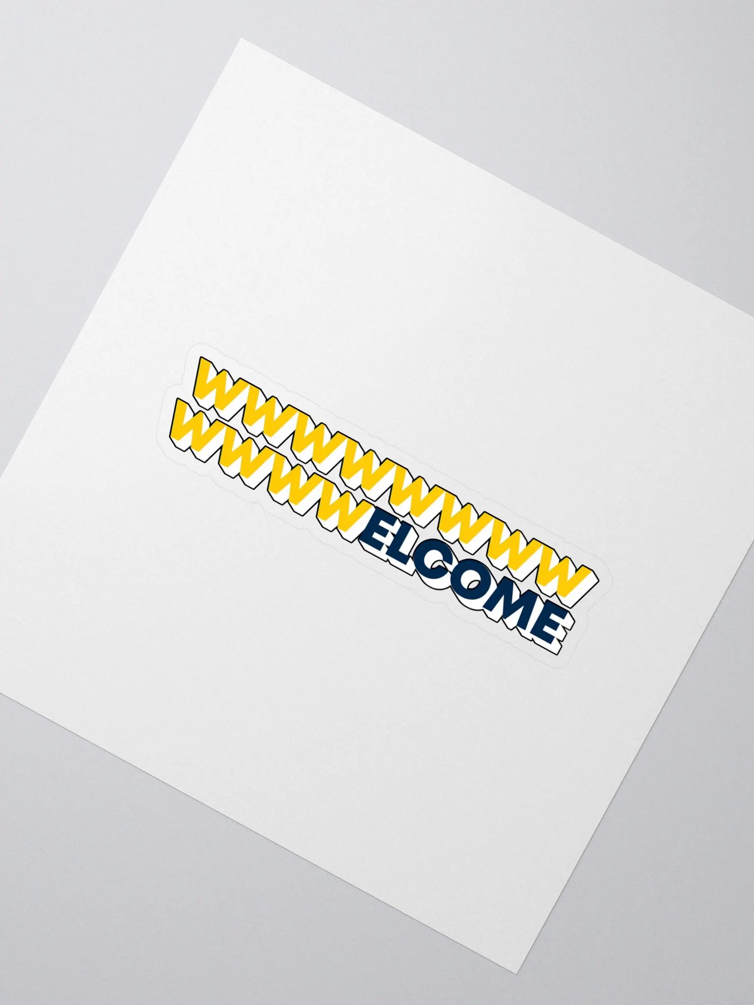 Ann Arbor 97 Welcome Sticker product image (2)