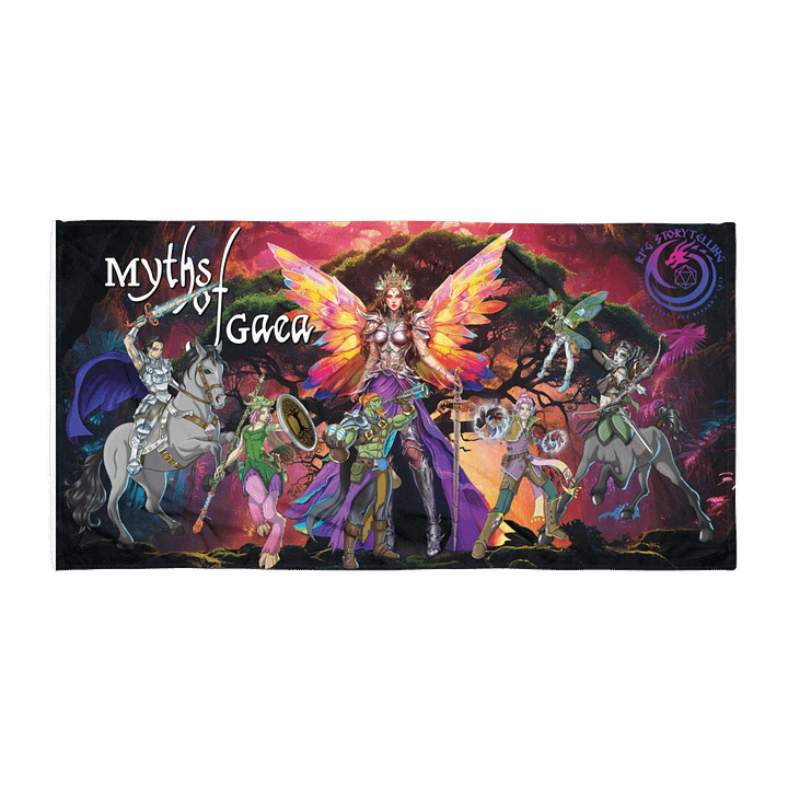 Myths of Gaea | Sublimated Towel product image (1)
