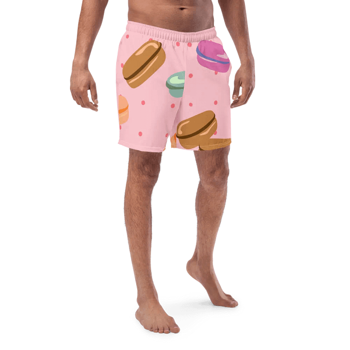Macaron Madness Swim Trunks product image (1)