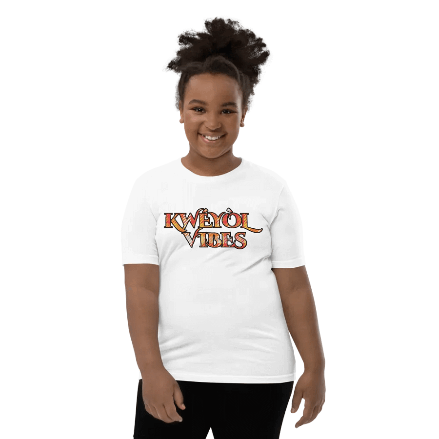 Vibrant KWÉYÒL VIBES Youth T-Shirt product image (70)