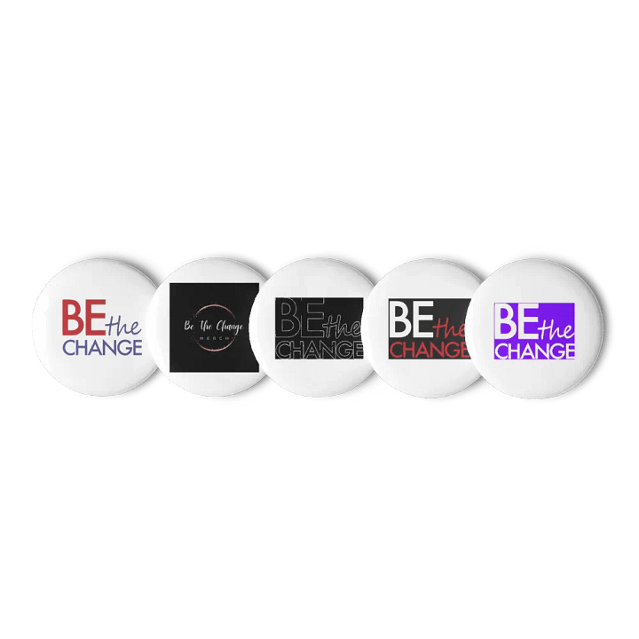 Mix of Be The Change Pins product image (1)