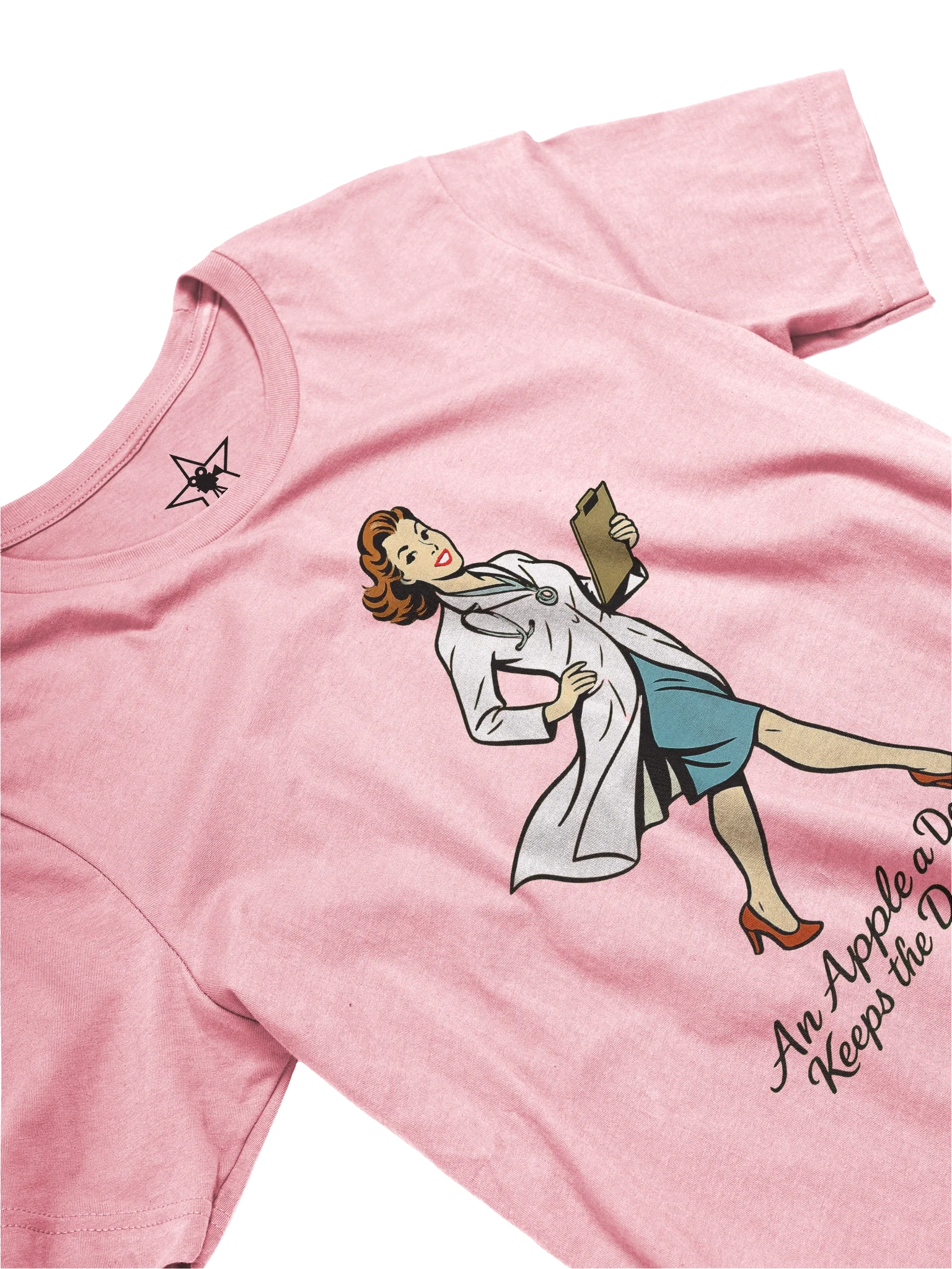 Doctor Pin-up Girl 1940's Retro Concert Tee Fit Unisex T-Shirt product image (51)