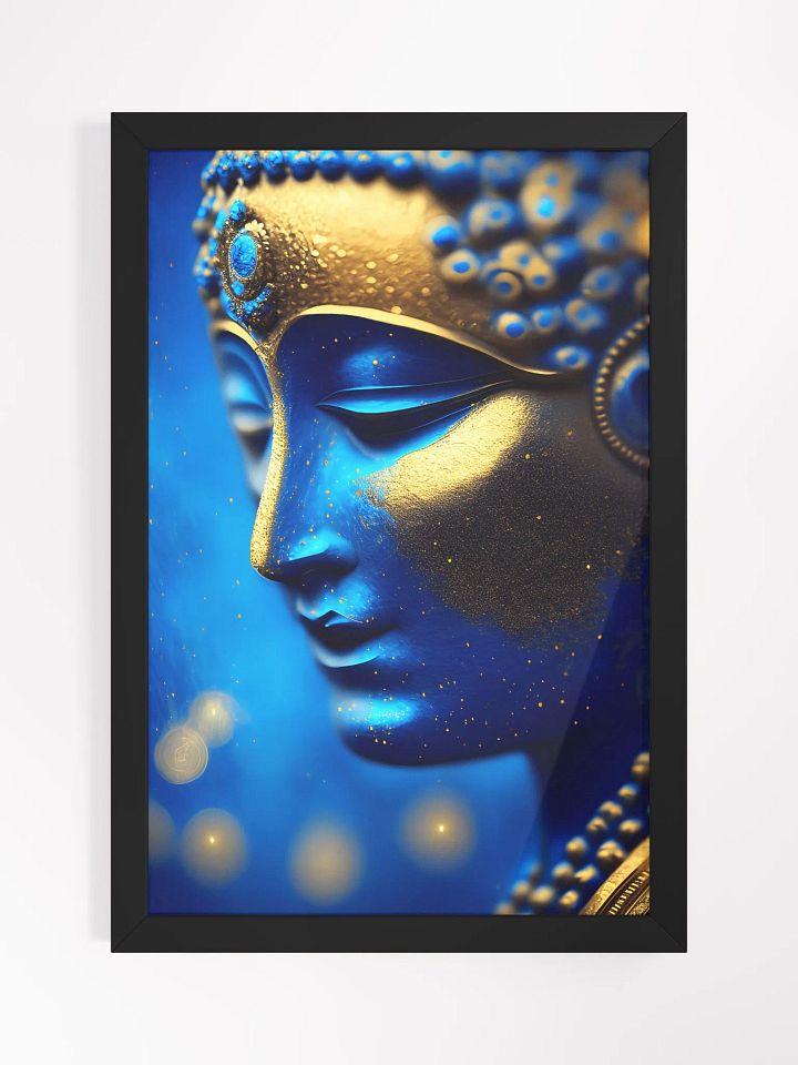Blue Buddha portrait product image (1)