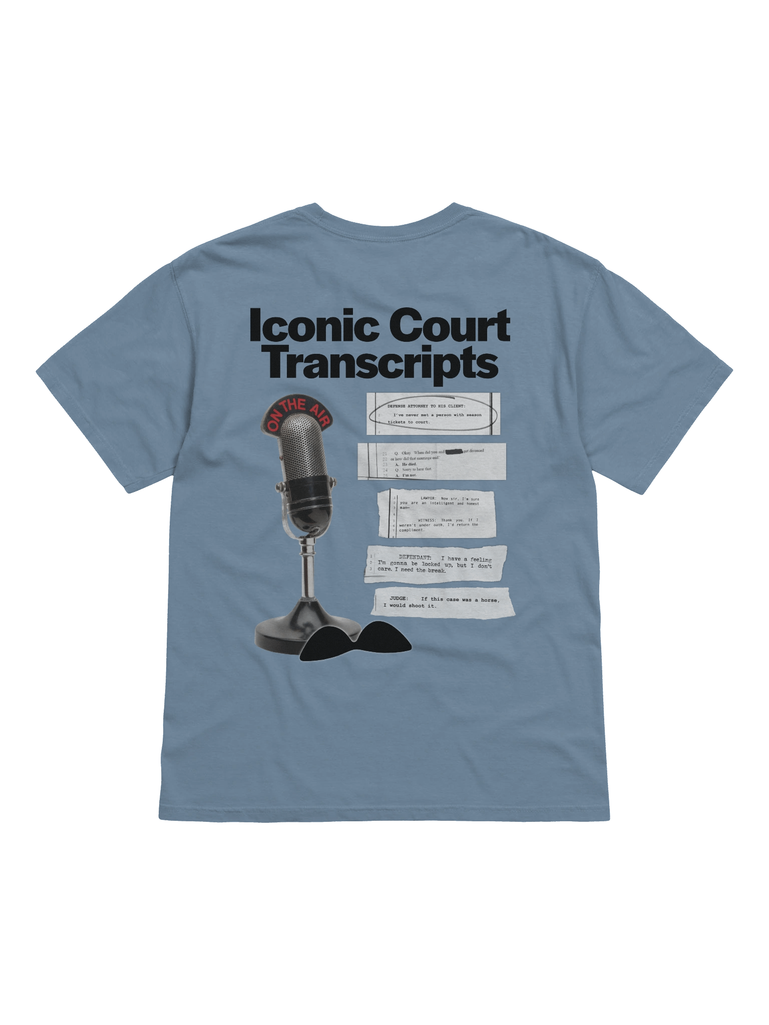 Iconic Court Transcripts Popcorn T-Shirt product image (24)