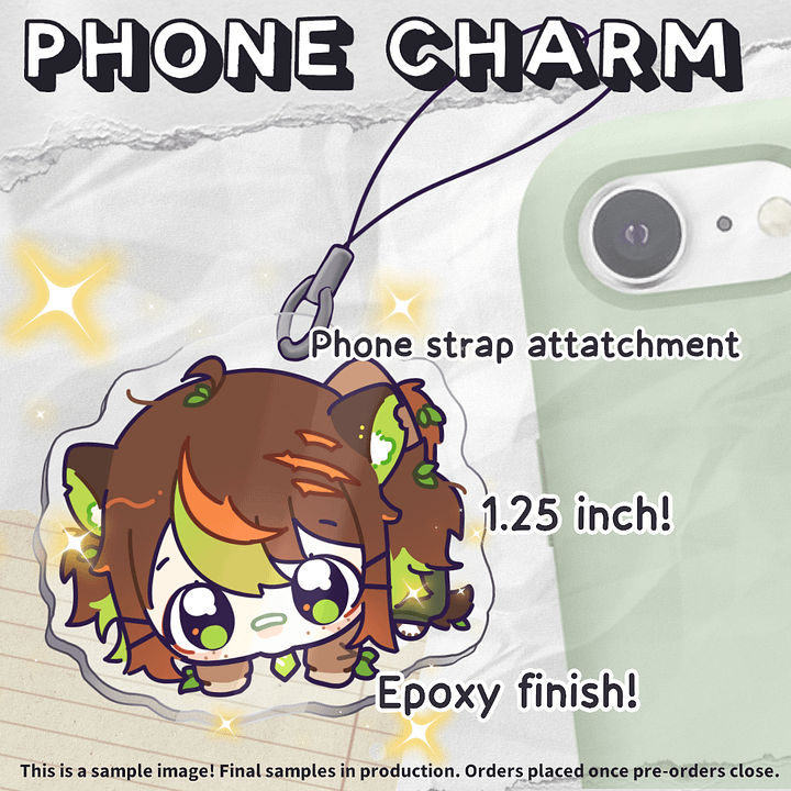 FURIRIRI Byebi Phone Charm [PREORDER] product image (2)