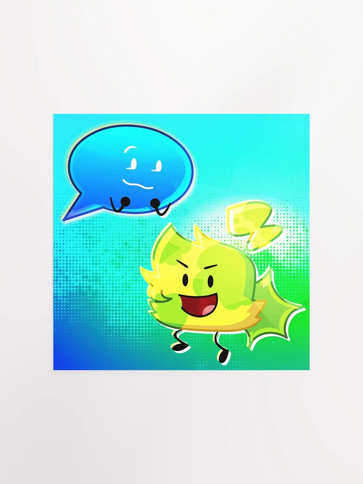 Oyui & Chatty Poster product image (2)