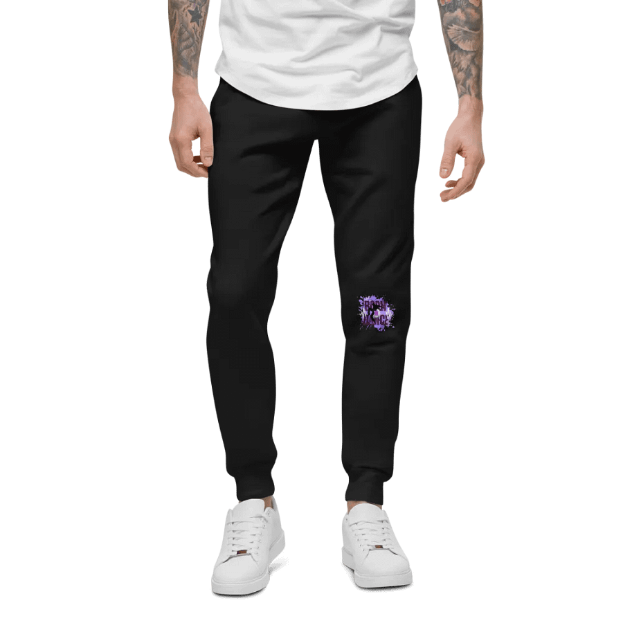 Born to Dance His Silhouette ECG Fleece Joggers product image (13)