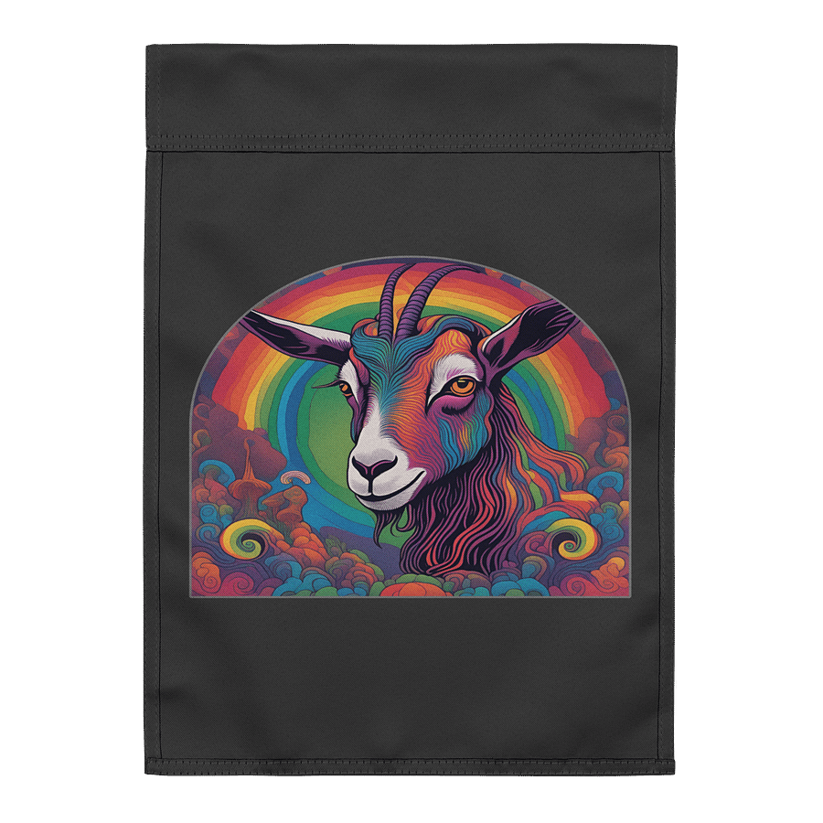 Psychedelic Goat Dream Garden Flag product image (2)