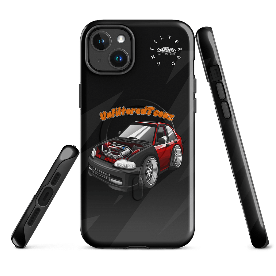 Unfiltered Turbo Honda Toonz iPhone® Tough Case product image (1)