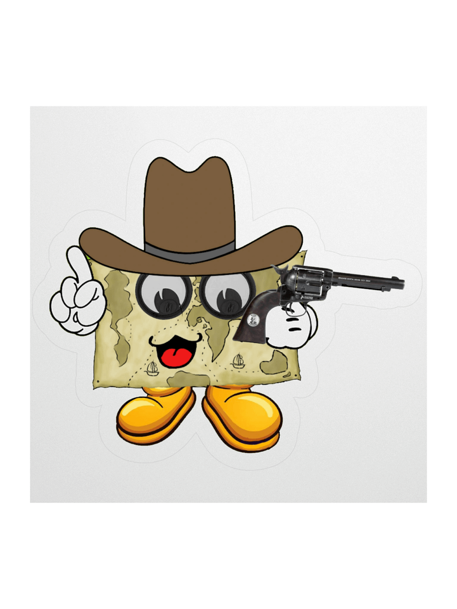 Cowboy Mappy Sticker! product image (1)