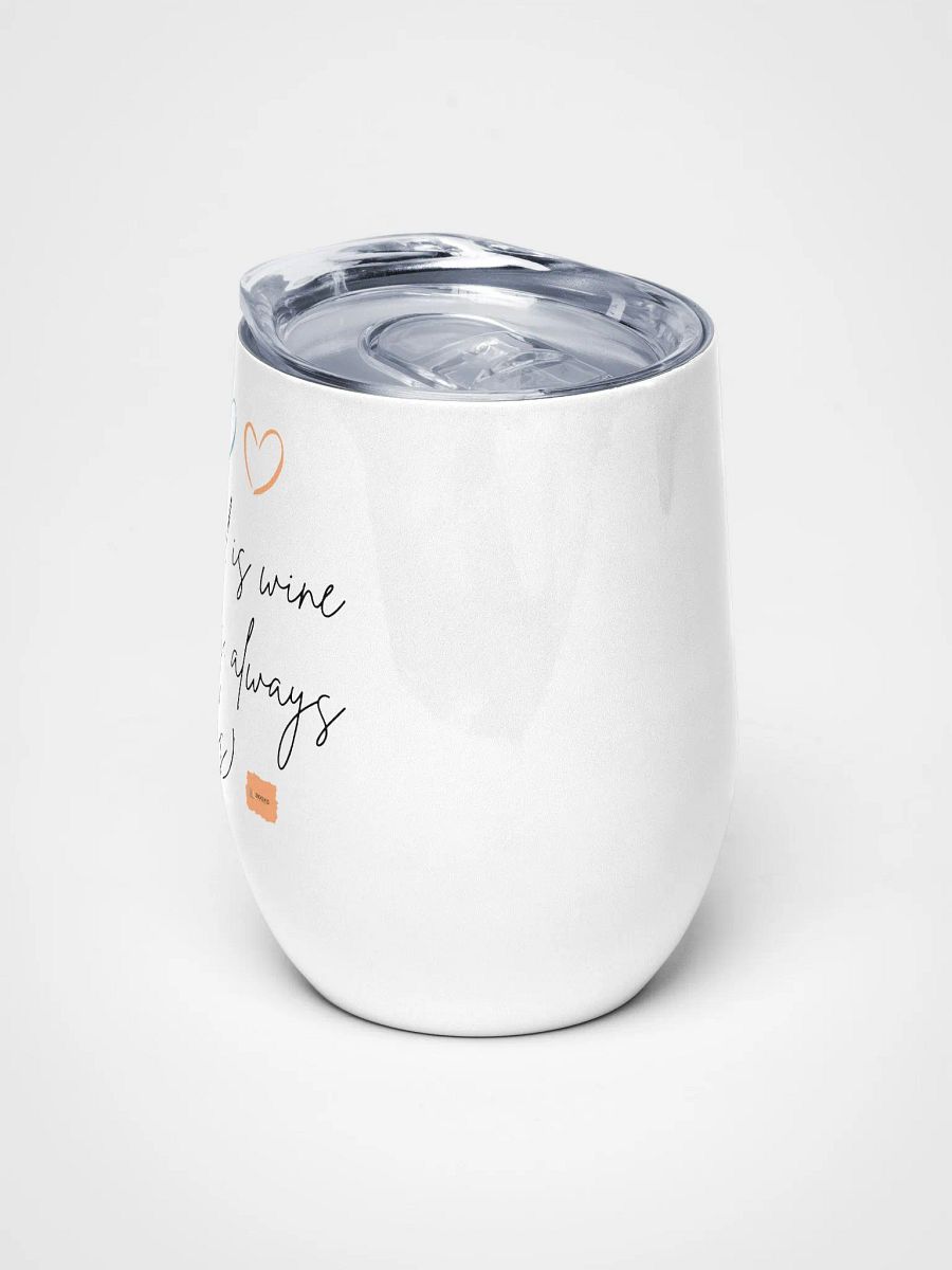 Books by DL White wine tumbler product image (5)
