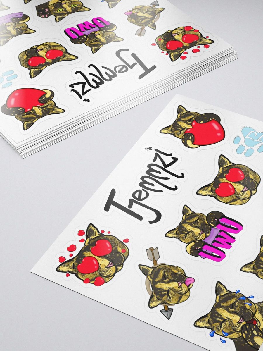 Tjemmzi sticker pack 1 (16 Stickers) product image (5)