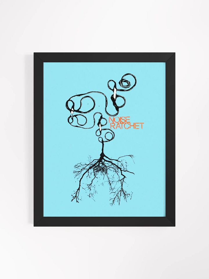 Noise Ratchet Retro Roots Poster Framed product image (2)
