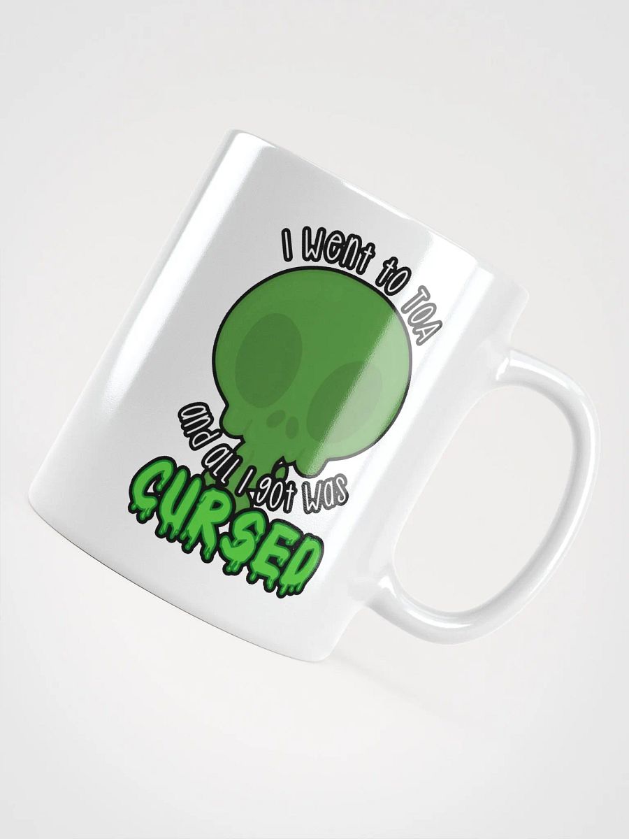 All I Got Was Cursed - Hunter - White Glossy Mug product image (4)