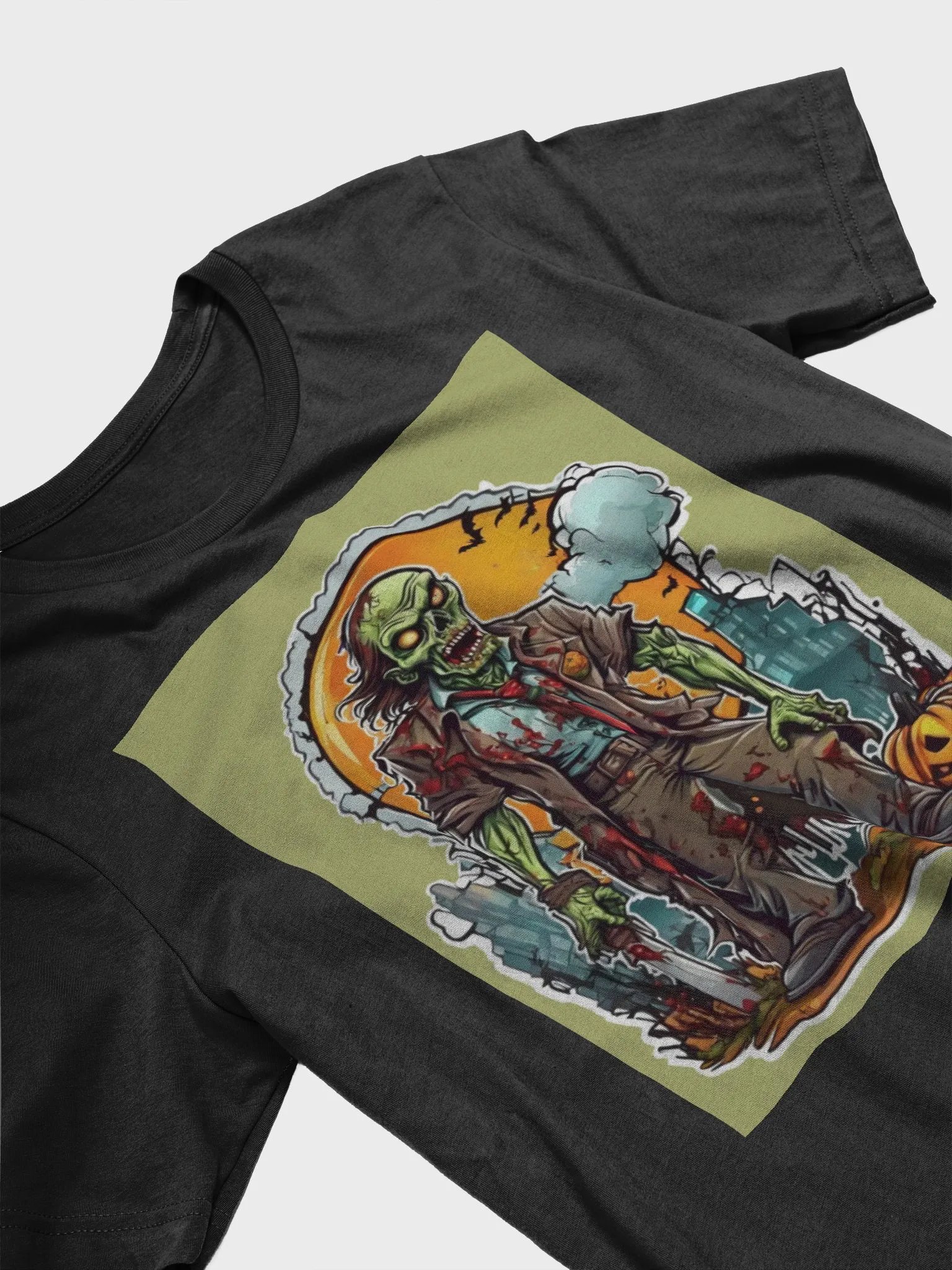 Ghastly Zombie Night T-Shirt product image (3)