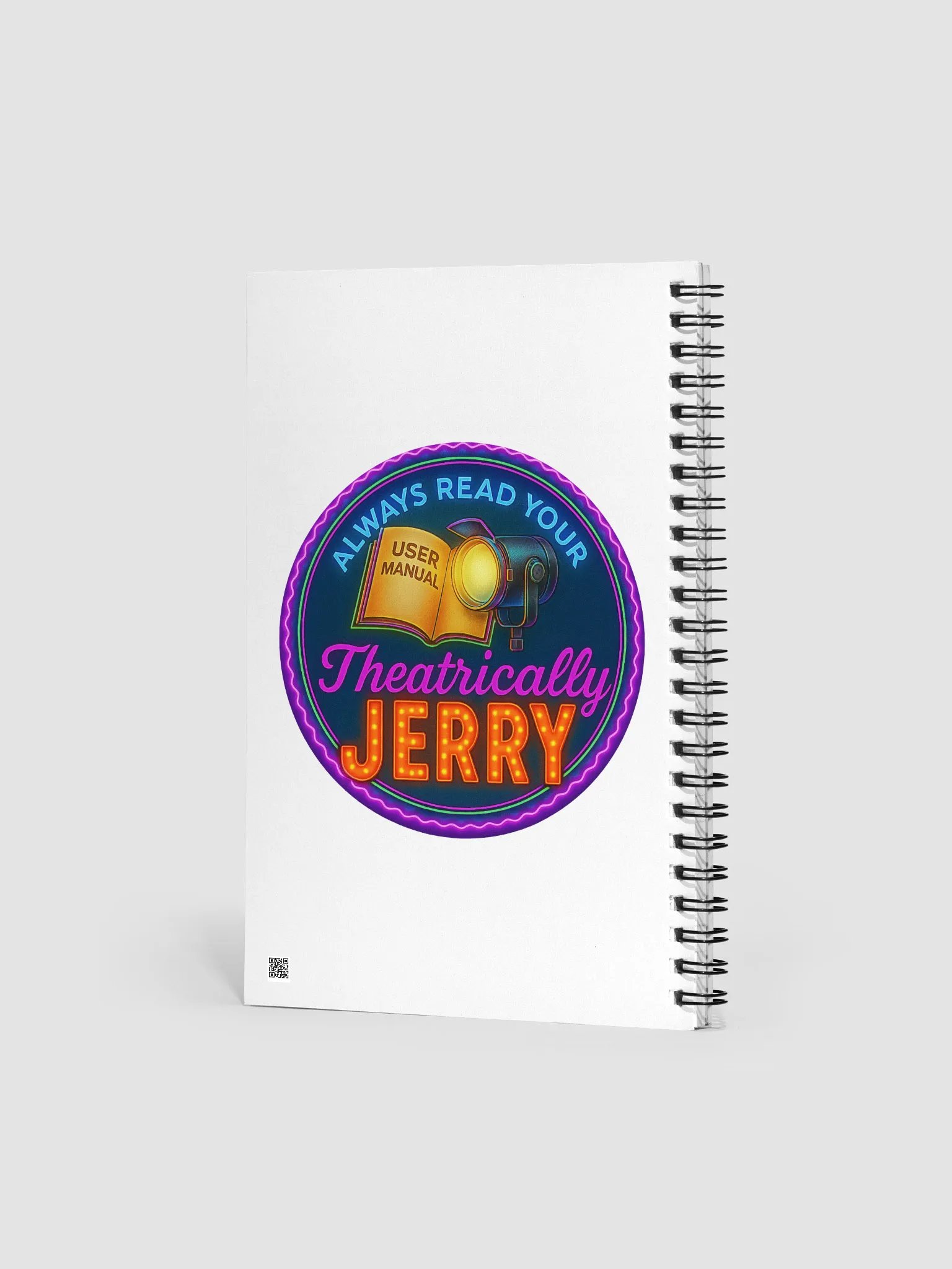 Limited Edition Theatrically Jerry Dual Logo Spiral Notepad product image (2)