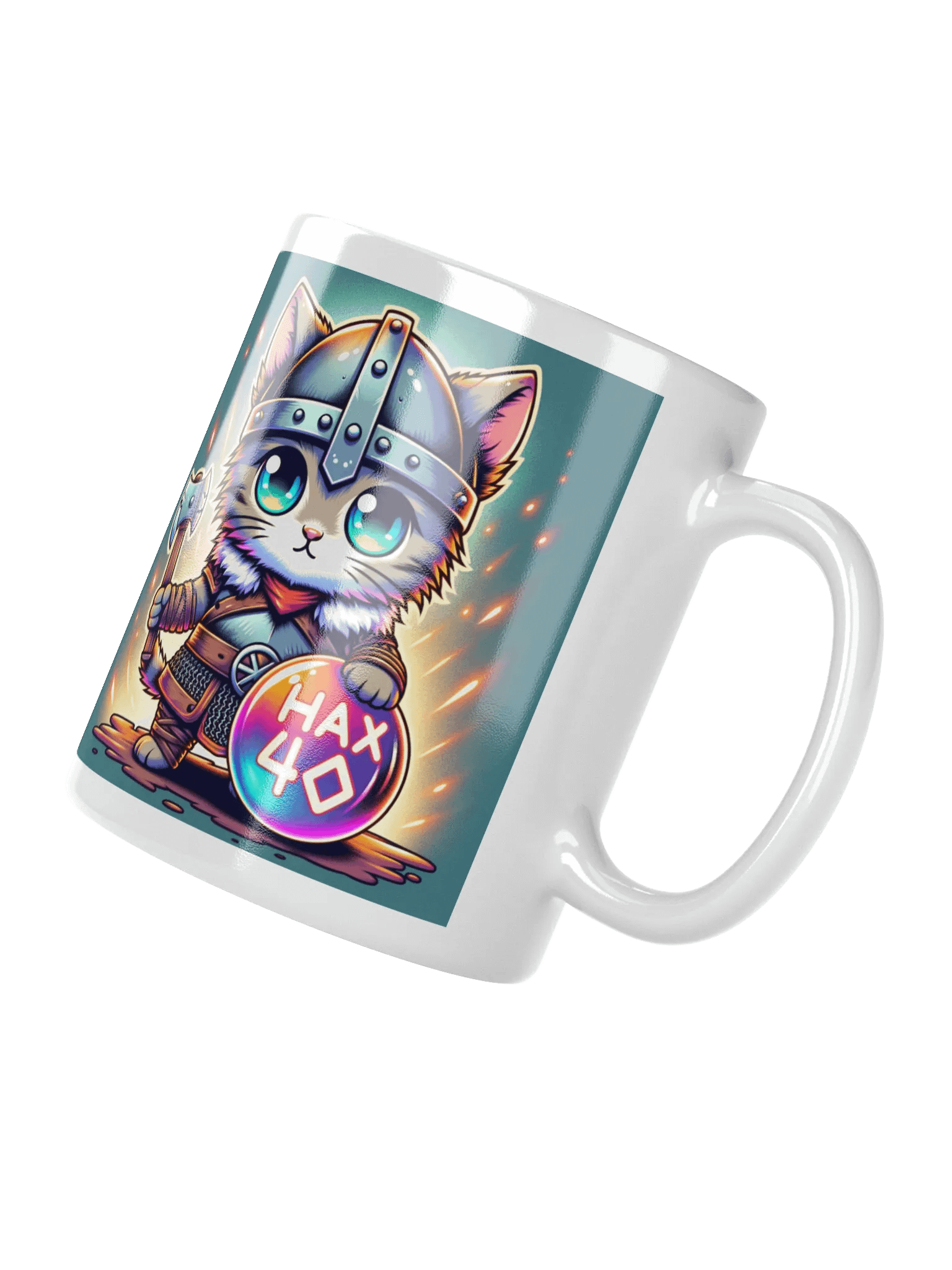 Hax 40 Viking Cat Mug product image (2)