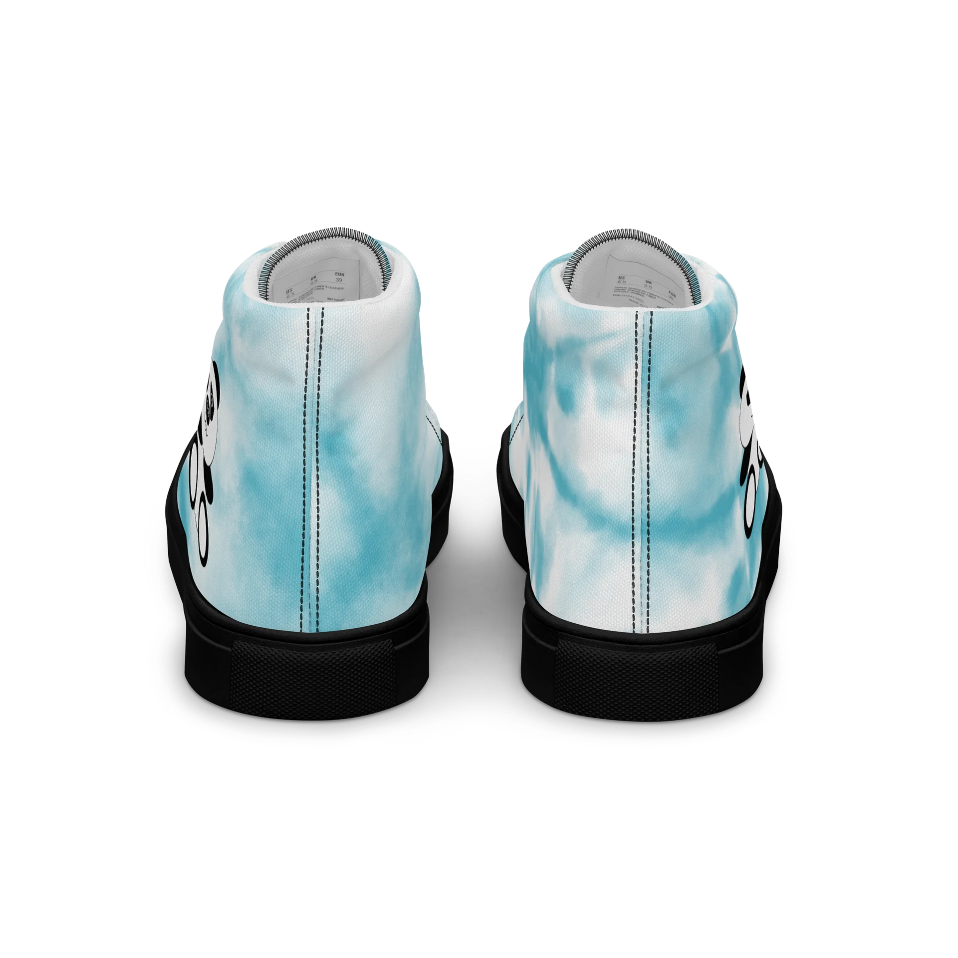 Panda Swirl Men's High Tops product image (4)