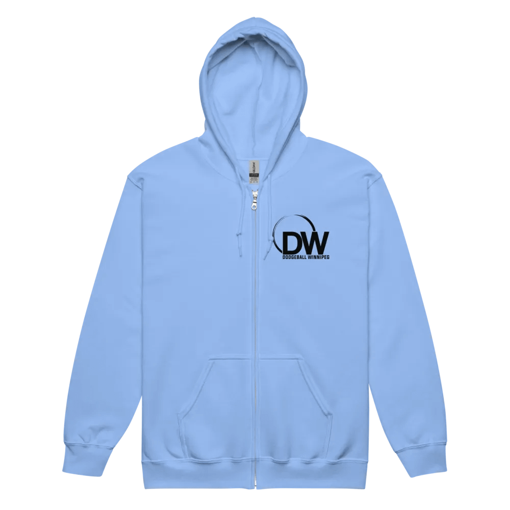 Dodgeball Winnipeg Zip-Up Hoodie (Dark) product image (3)