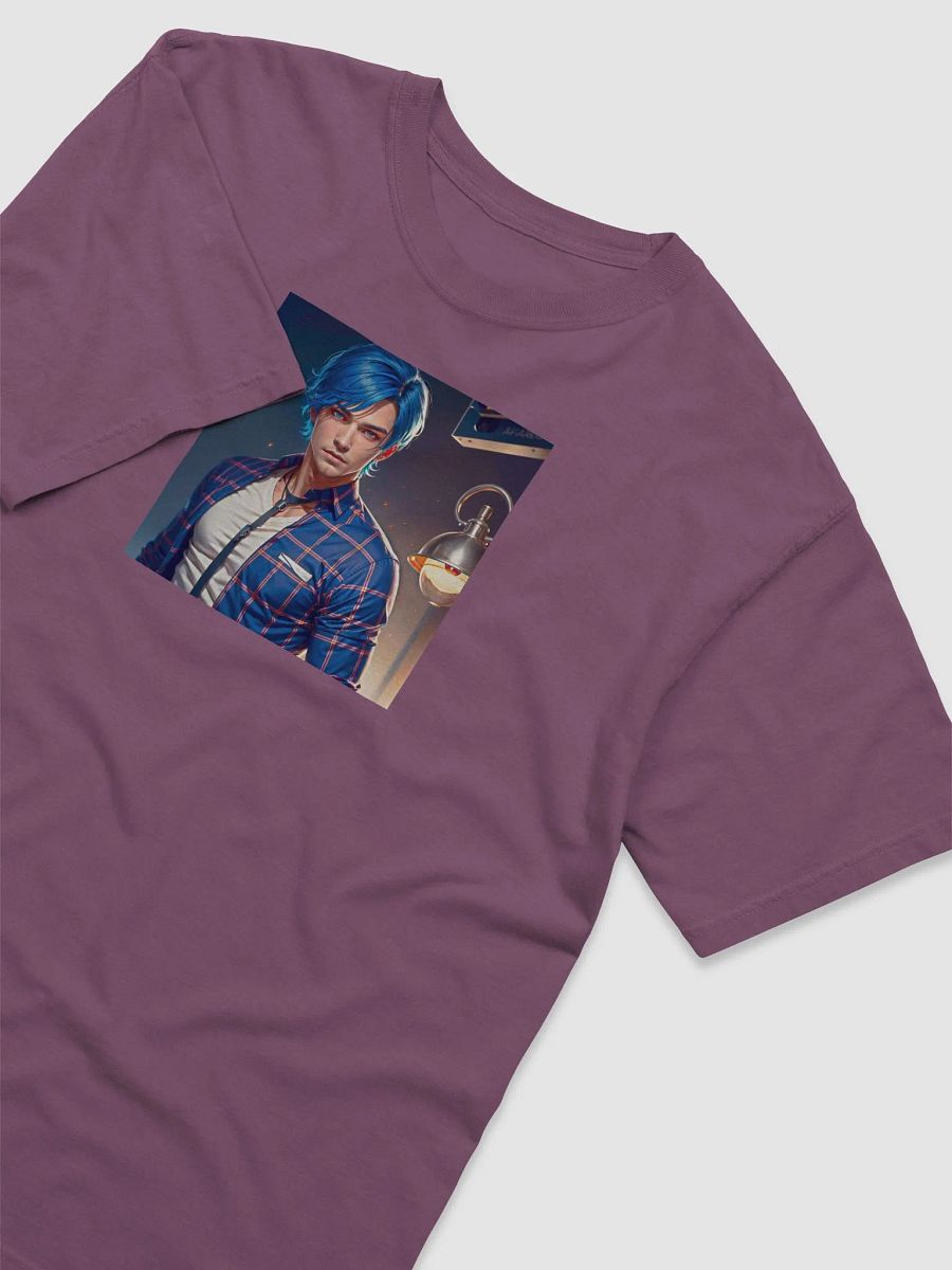Blue Haired Handsome Man T-Shirt product image (32)