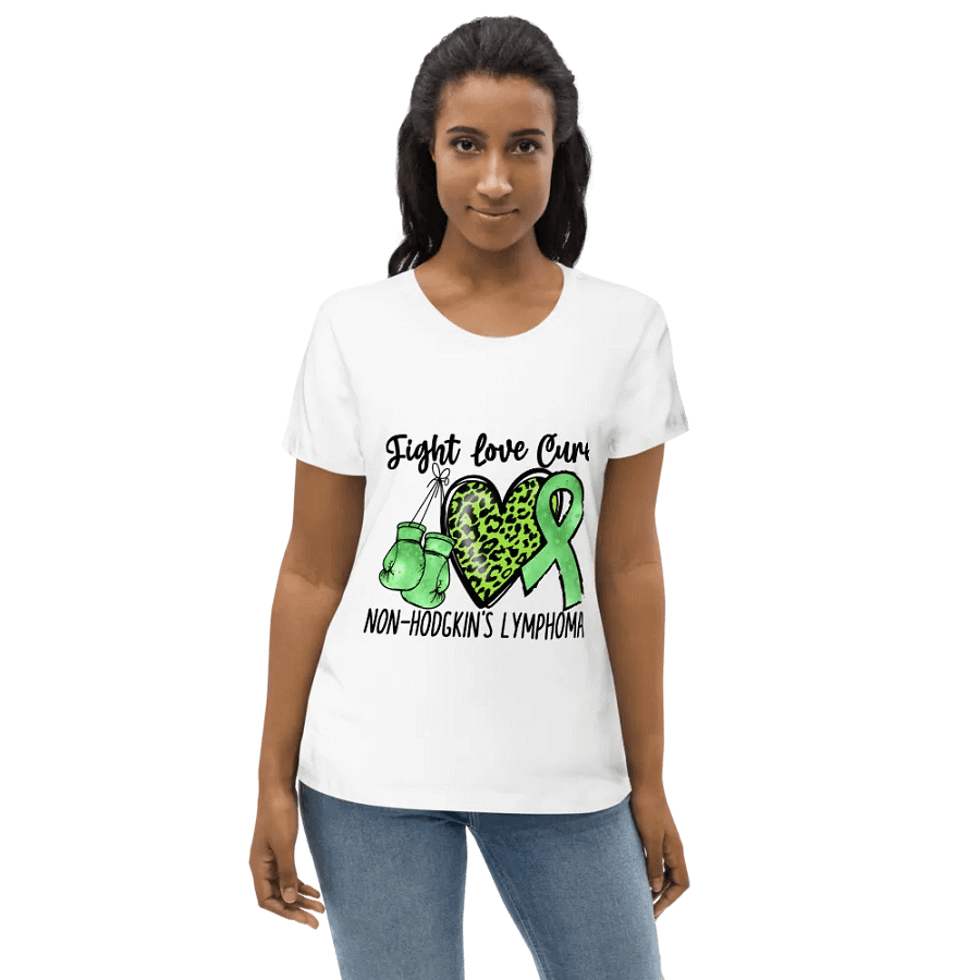 Non-Hodgkin’s Lymphoma Women's Eco Tee product image (6)