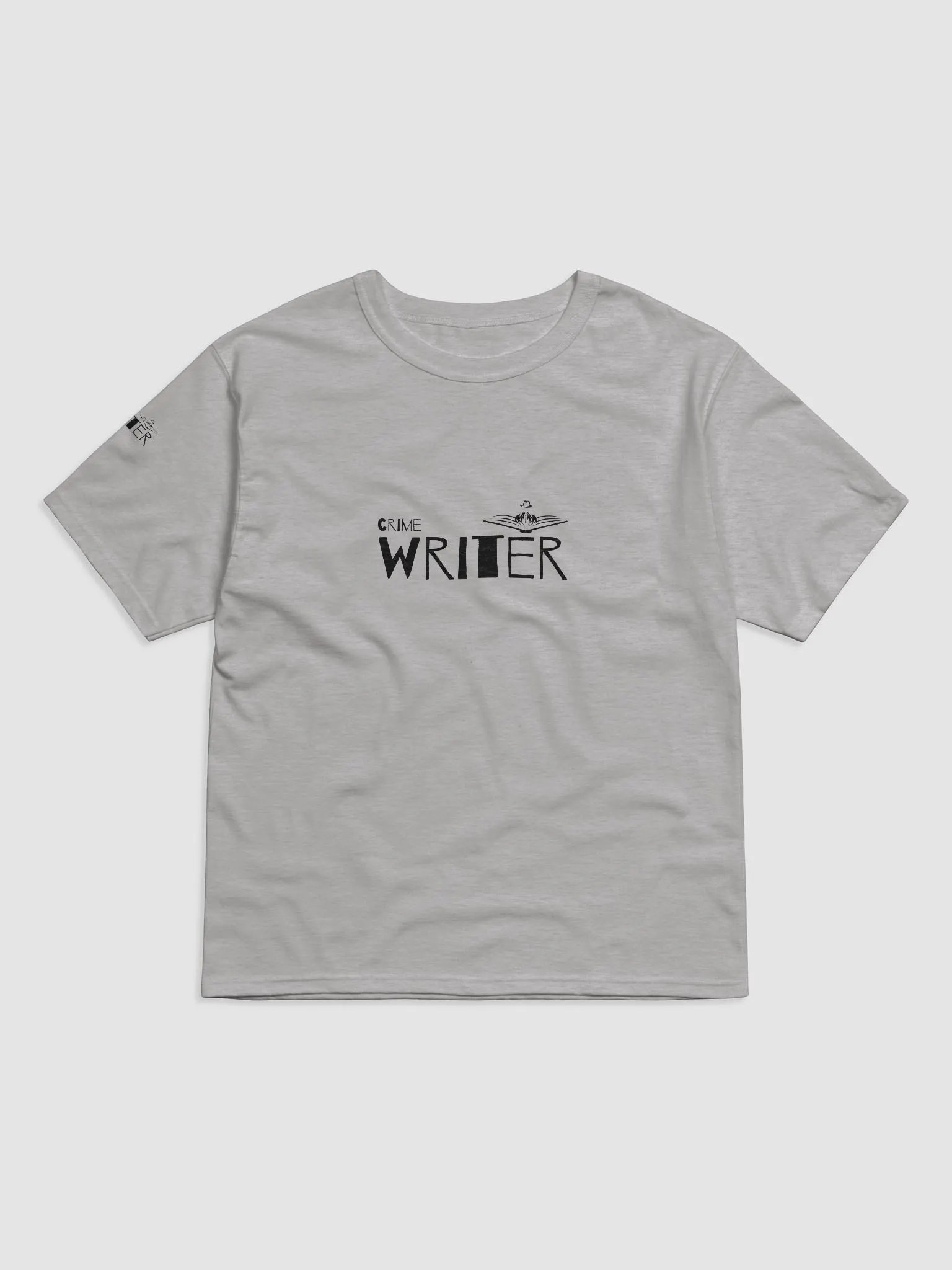 Crime Writer with Detective Motif Relax Fit T-shirt product image (2)