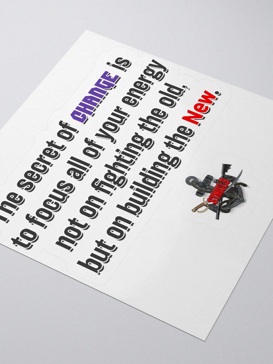 Positivity Change - Sticker product image (9)
