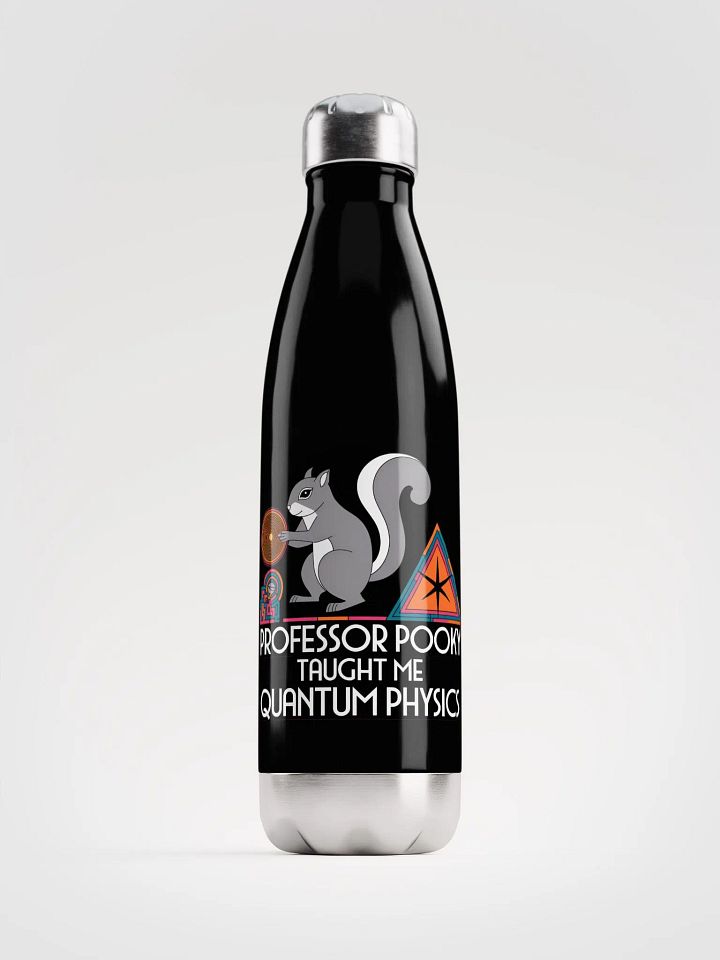 Water Bottle: Pooky Taught me Quantum Physics product image (1)