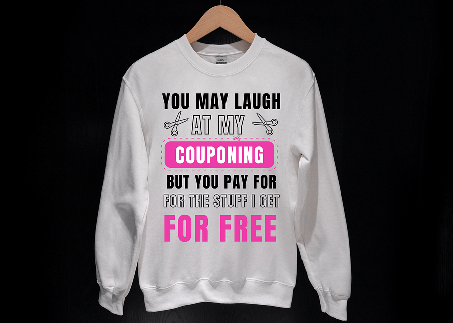 Sweatshirt For Coupon Lovers product image (2)