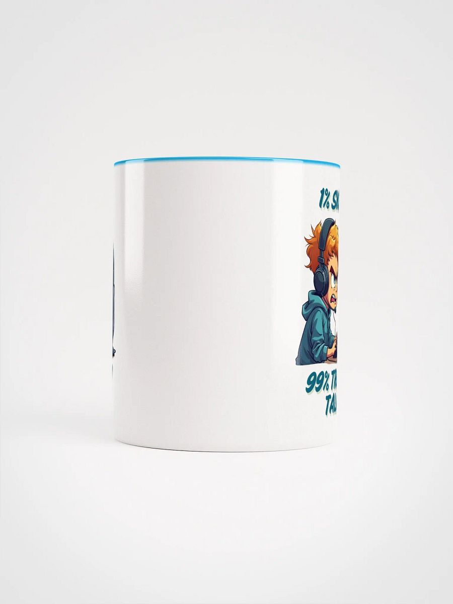 1% Skill, 99% Trash Talk Gamer Mug product image (62)