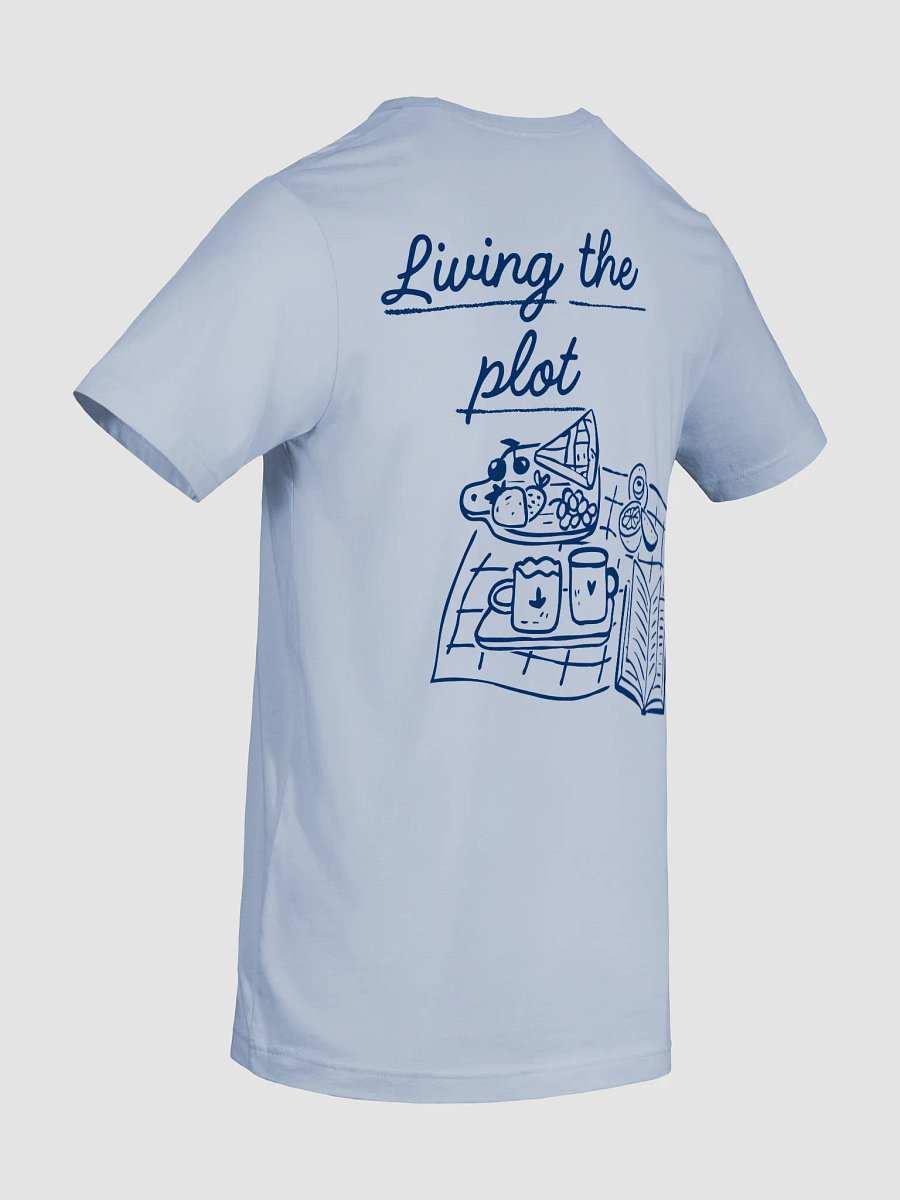 Living The Plot Bookish Summer T-shirt product image (4)