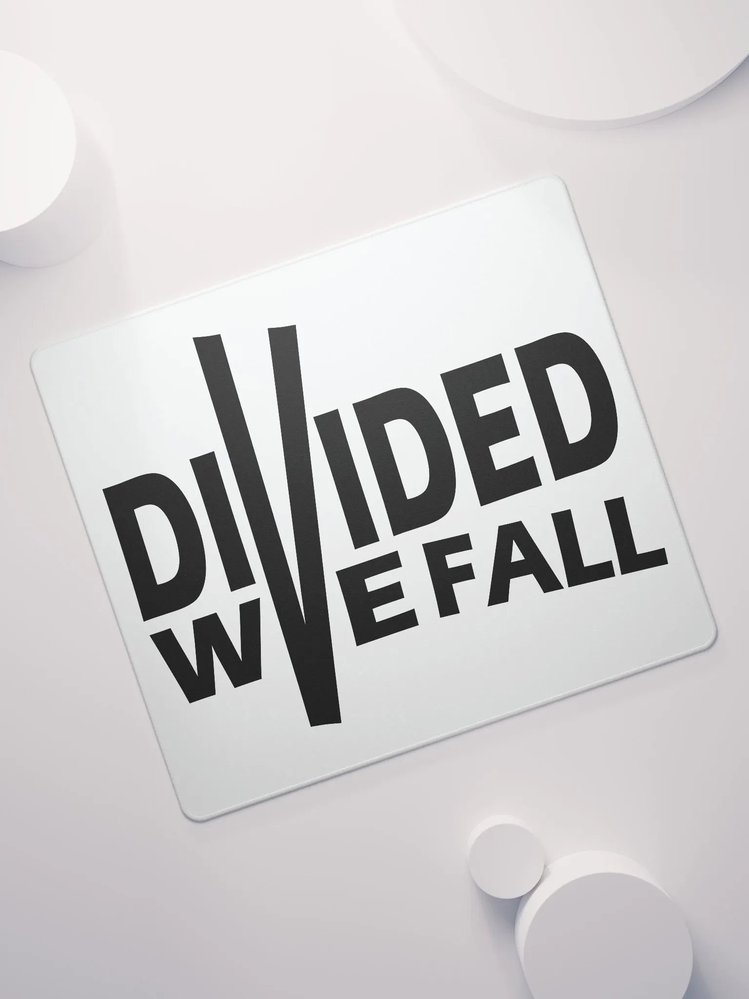 Divided We Fall - Black - Gaming Mouse Pad product image (7)
