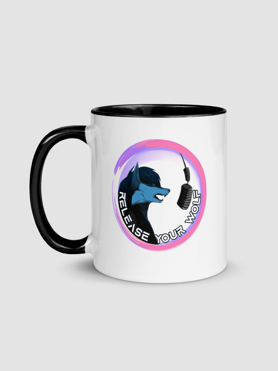 Release Your Wolf Ceramic Mug with Color Inside Mugz product image (2)