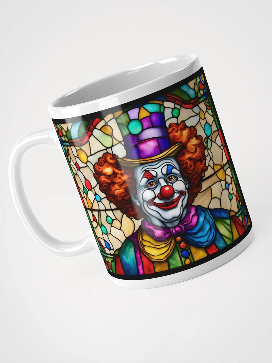 #005 Rusty Buttons Clown Stained Glass Mug product image (7)