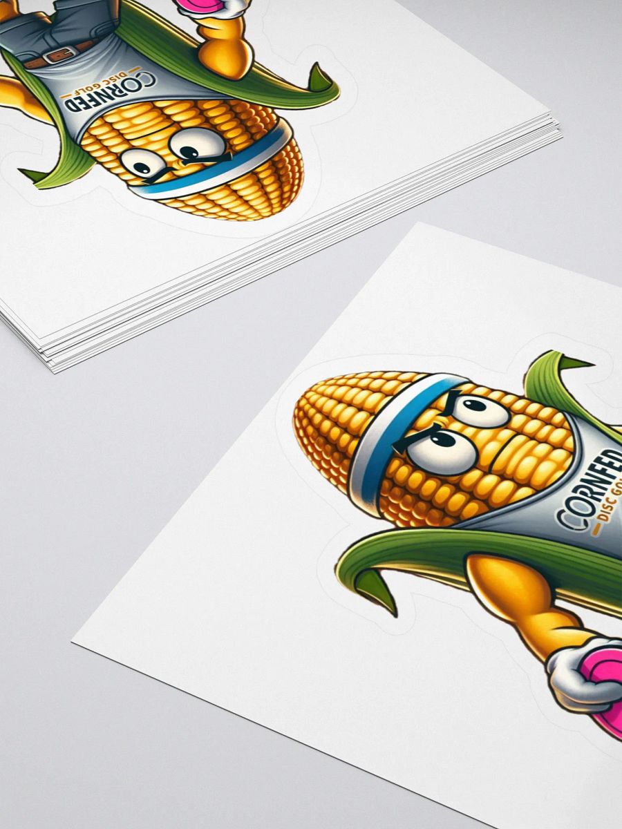 Cornfed Disc Golf Sticker 4" product image (4)