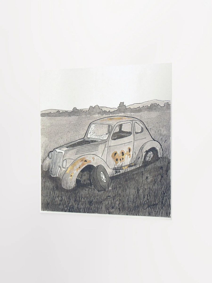 Abandoned Car Print product image (2)