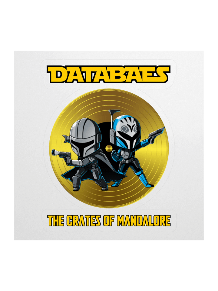 "The Crates Of Mandalore" Sticker product image (2)