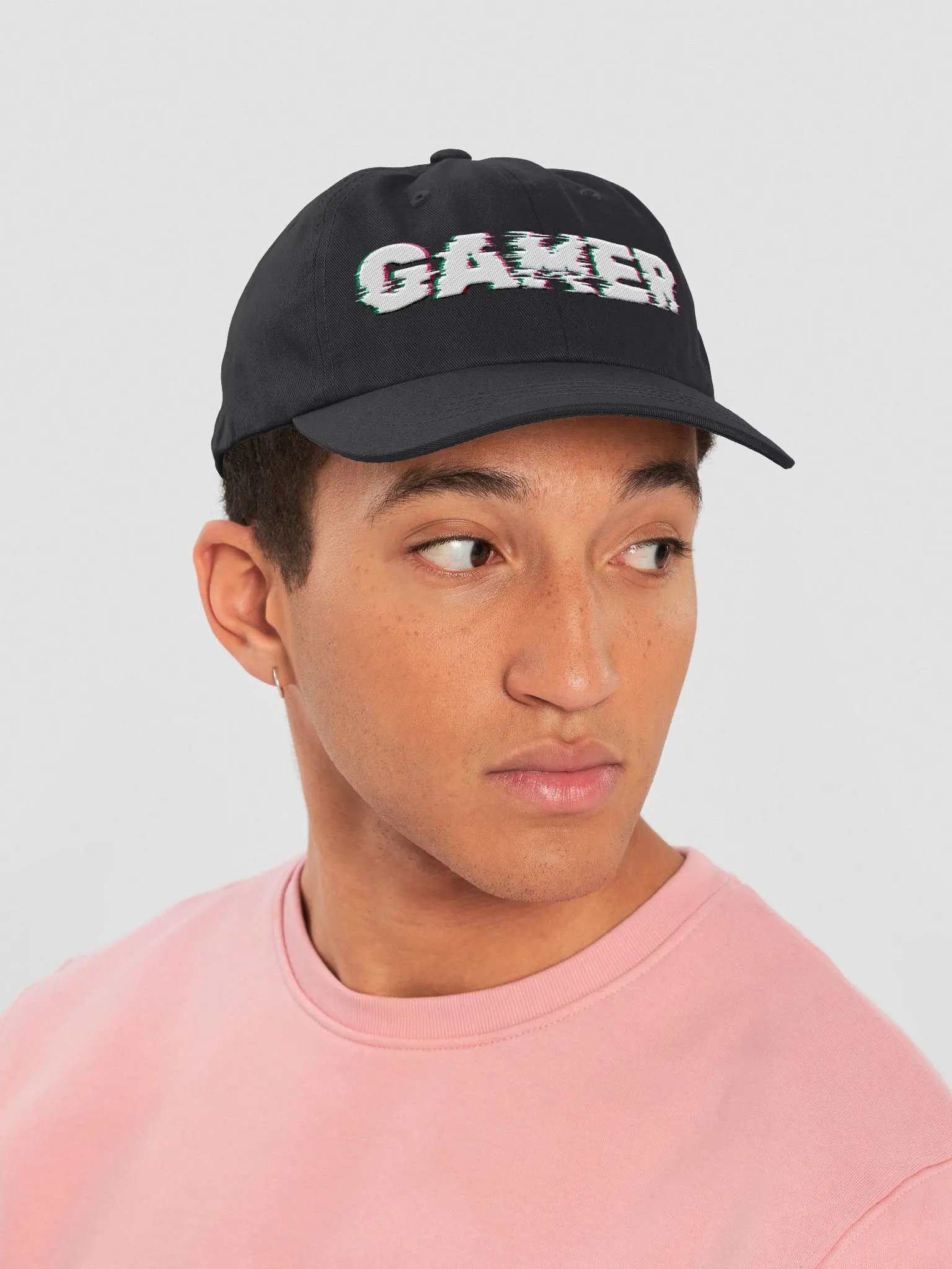 Glitchy Gamer Vibes Hat product image (5)