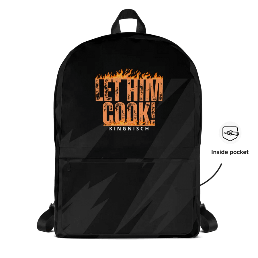 LET HIM COOK! Backpack product image (12)