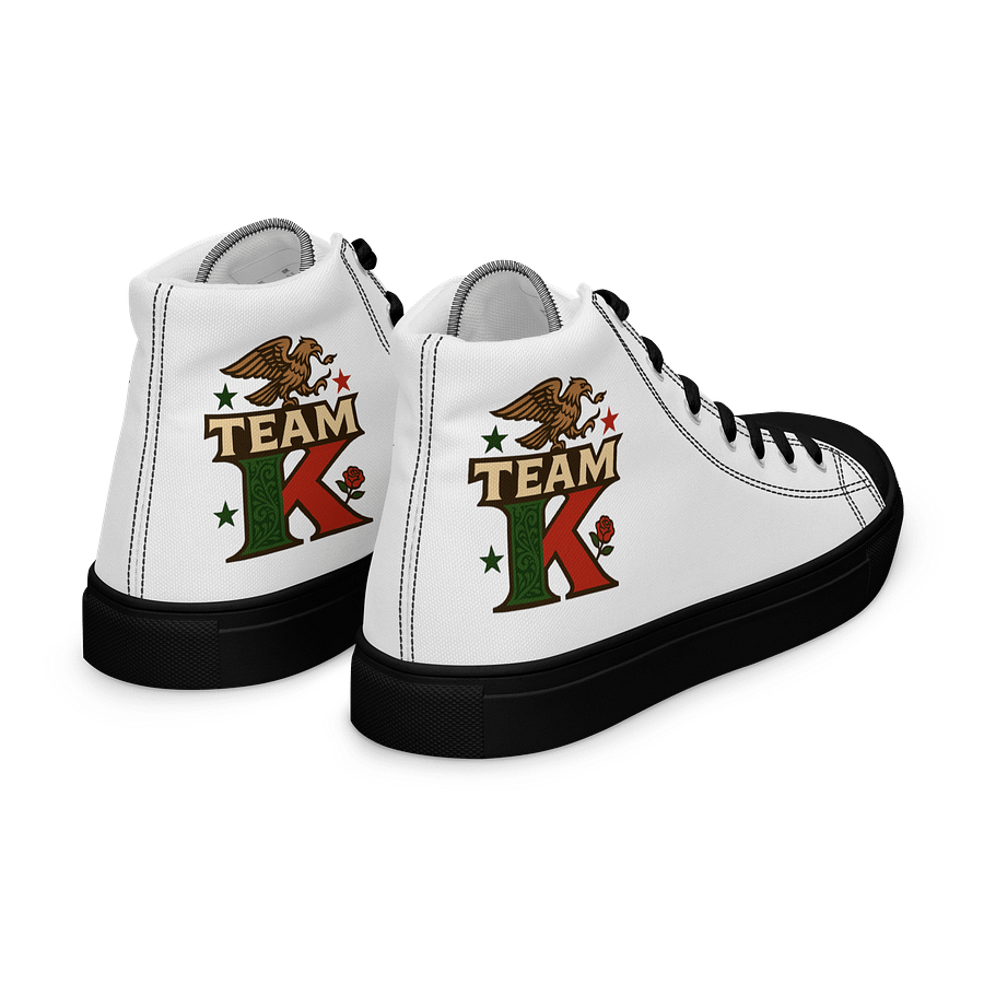 Team K Mexico Women's High Top Canvas Shoes product image (7)