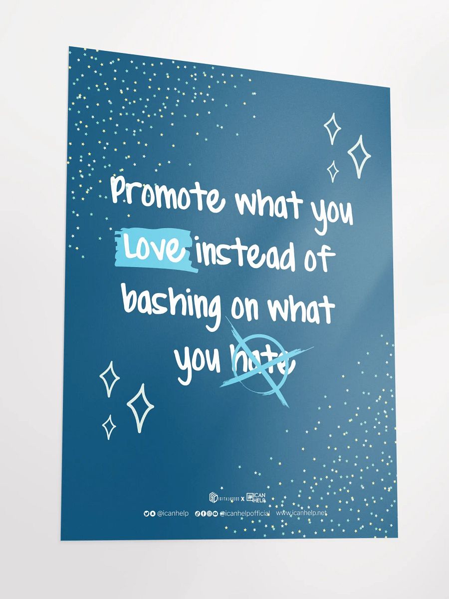 Promote What You Love Poster product image (3)