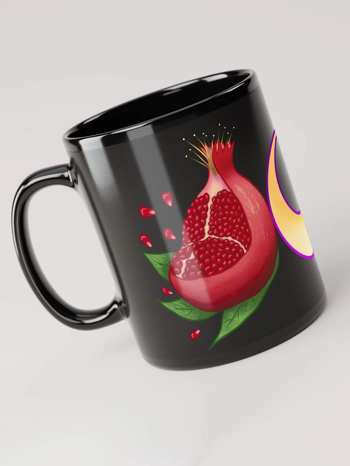 Moonie Poms Black Coffee Mug product image (1)