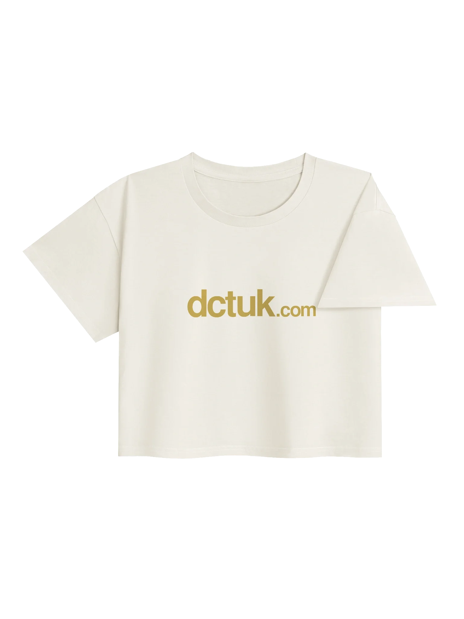 Women's DCTUK Crop Top Gold Logo product image (10)